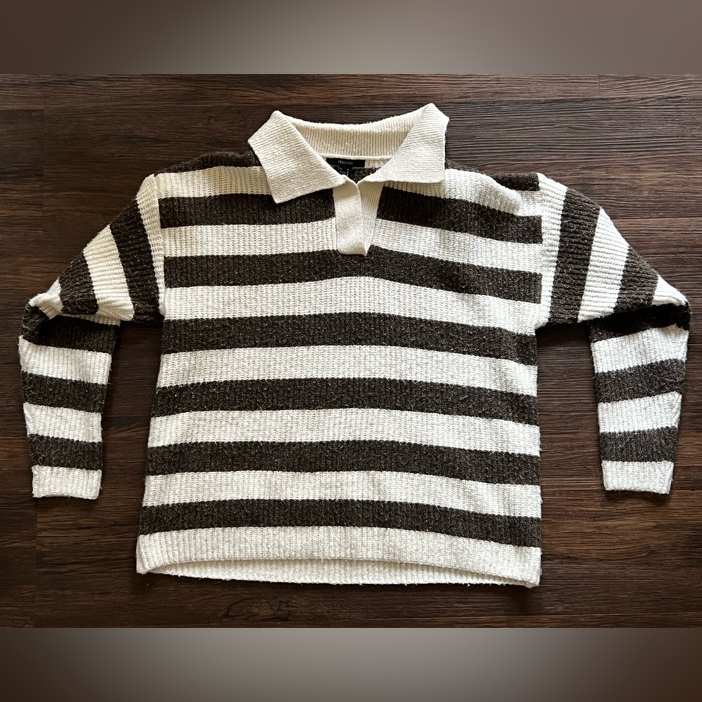 forever 21 striped sweater